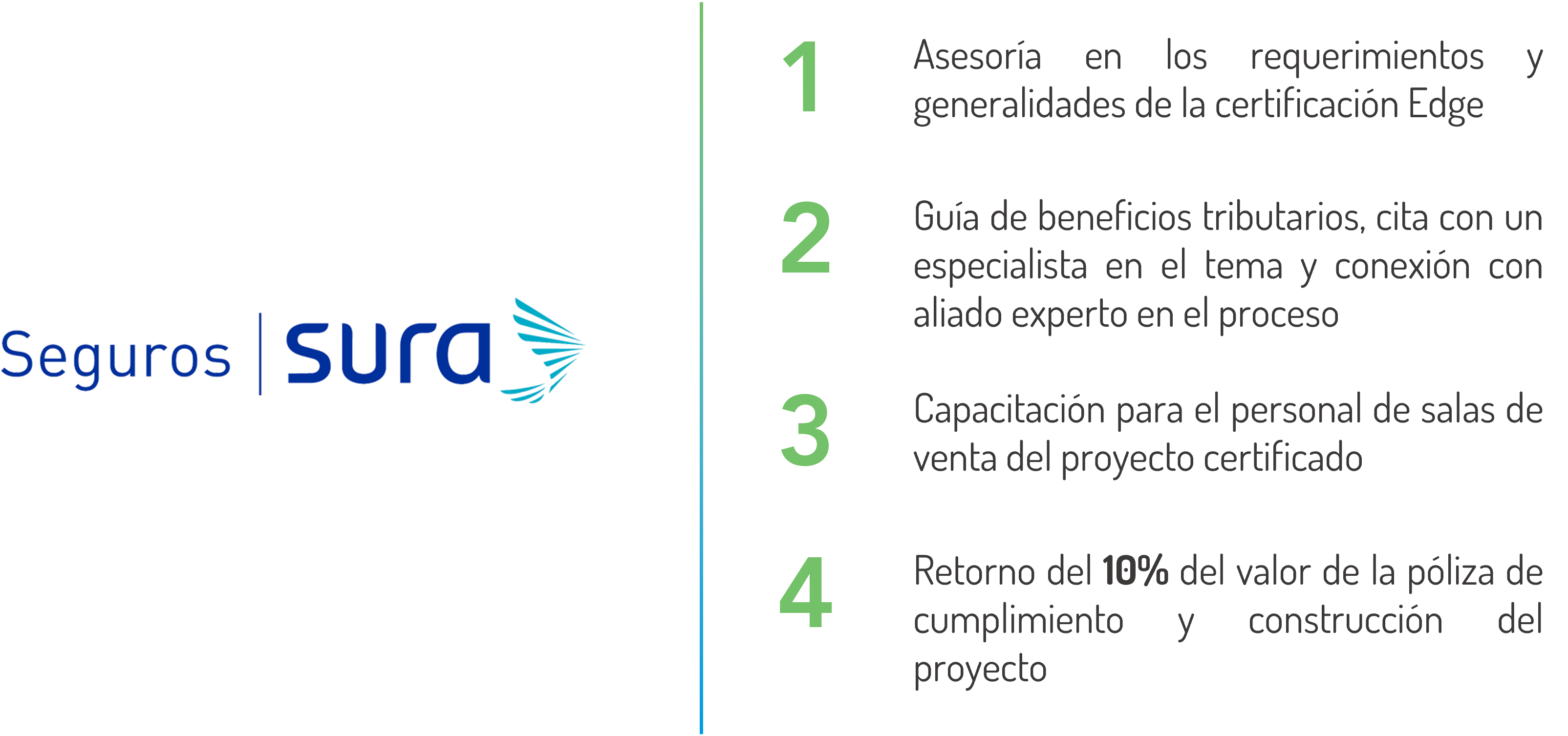 Beneficios para constructores