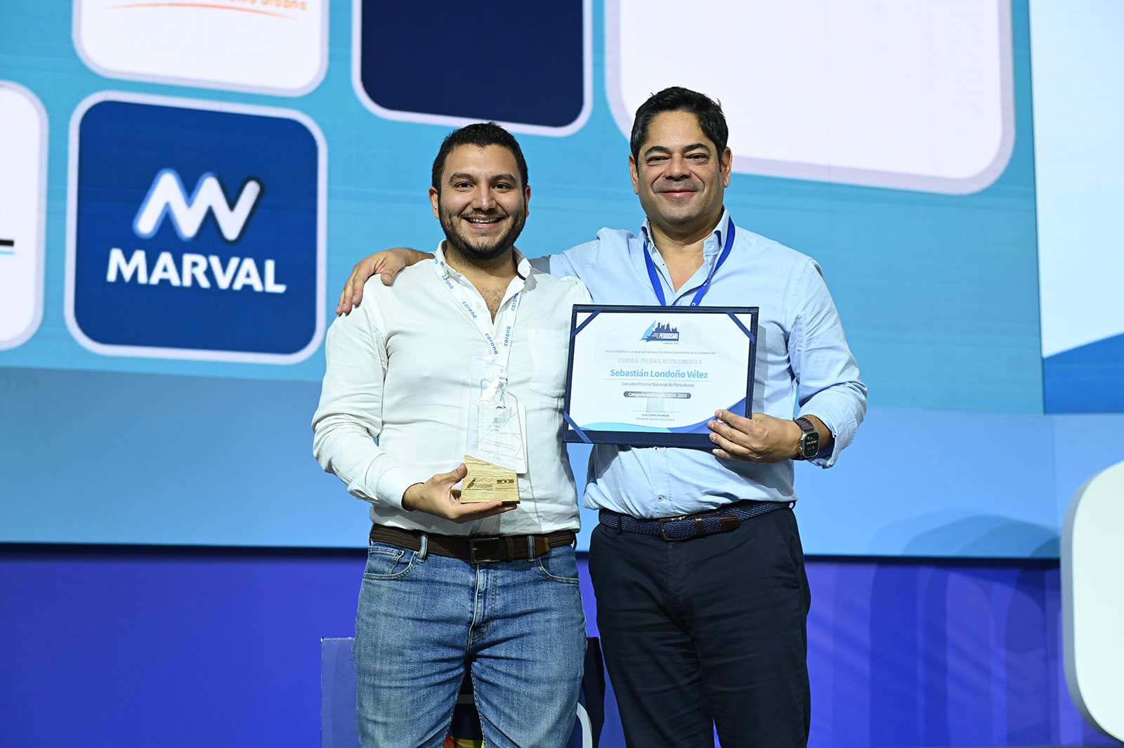 Sebastián Londoño - Premio de Periodismo Camacol